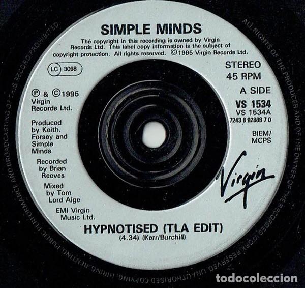 Discos de vinilo: Simple Minds &ndash; Hypnotised - Limited Edition, Numbered - Foto 3