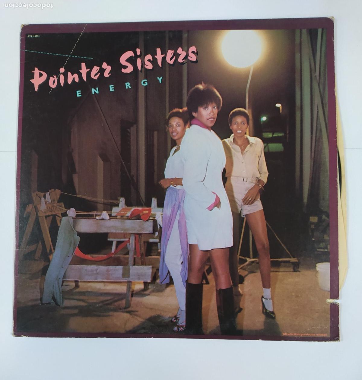 Discos de vinilo: Pointer Sisters &lrm;&ndash; Energy. LP. TDKLP10 - Foto 1