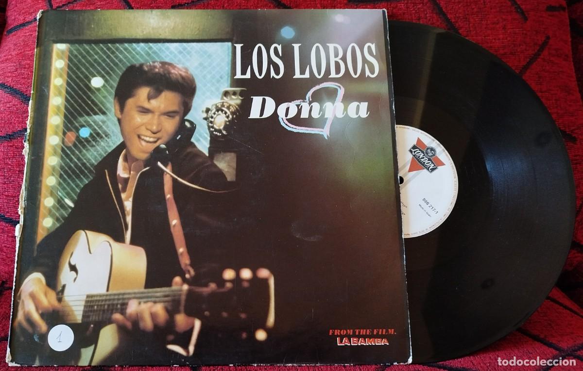 Discos de vinilo: LOS LOBOS ** Donna ** MAXI SINGLE VINILO 1987 - Foto 1