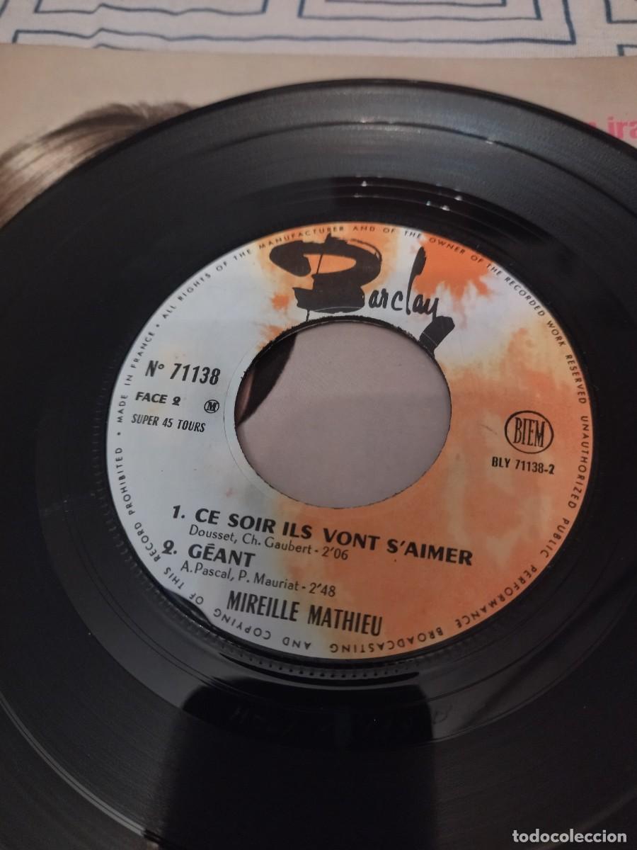 Discos de vinilo: MIREILLE MATHIEU -QUAND TU TEN IRAS - Foto 5