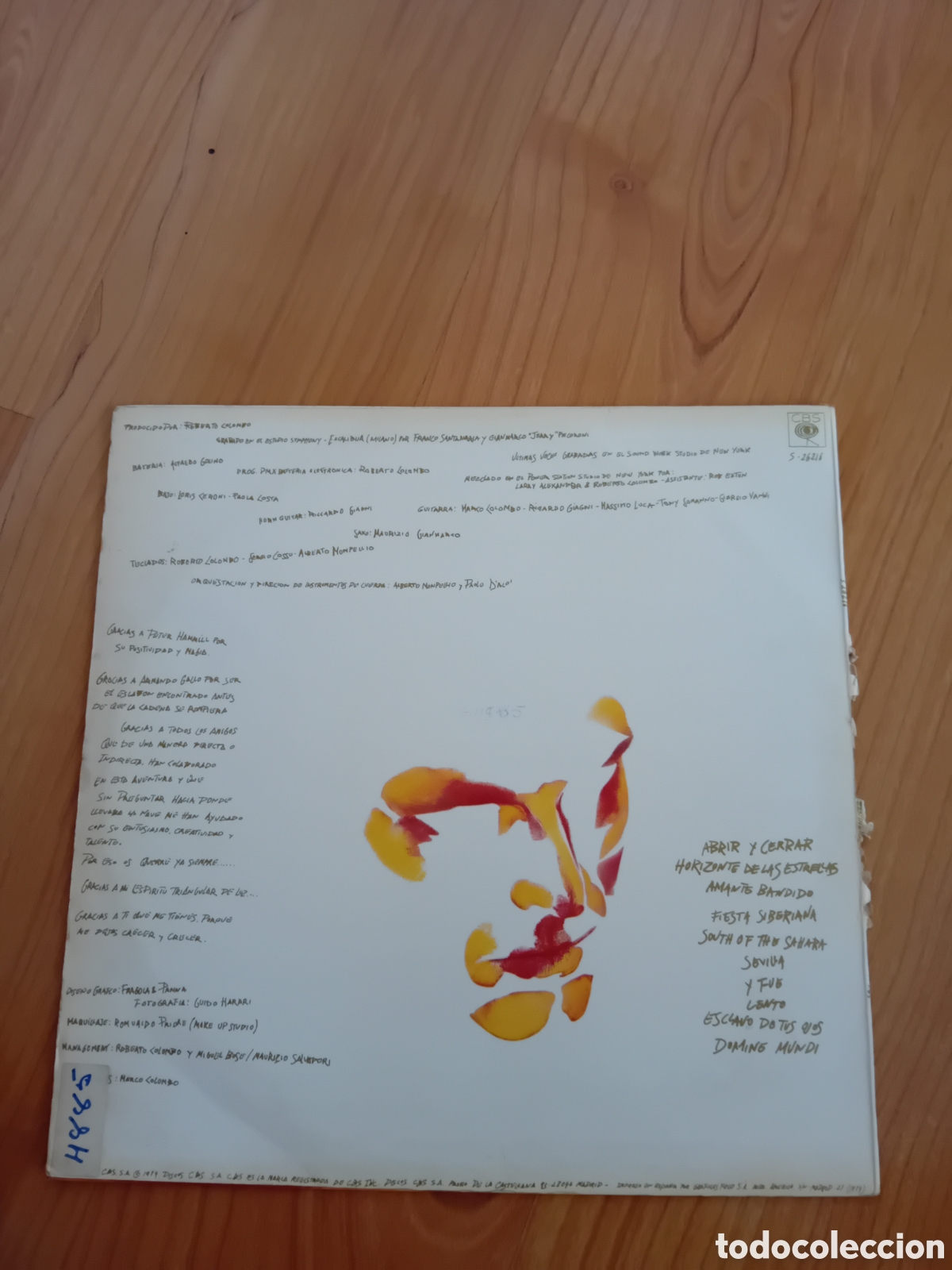 Discos de vinilo: MIGUEL BOSE. BANDIDO - Foto 2