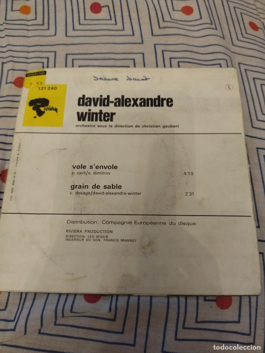 Discos de vinilo: david alexandre winter Vole senvole/grain de sable - Foto 2