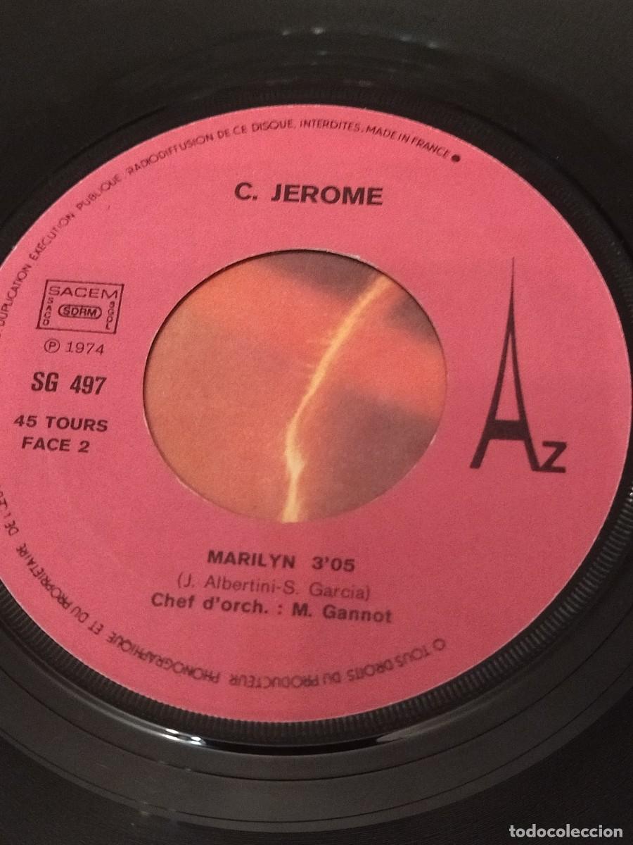 Discos de vinilo: c. jerome Cest moi / marilyn - Foto 4