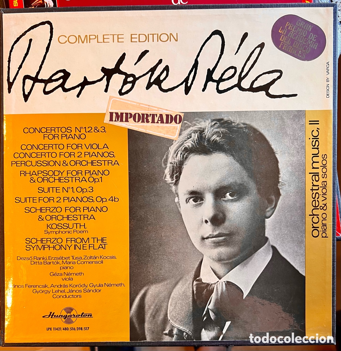 Discos de vinilo: BARTOK, complete Edition Vol 2. - Foto 1