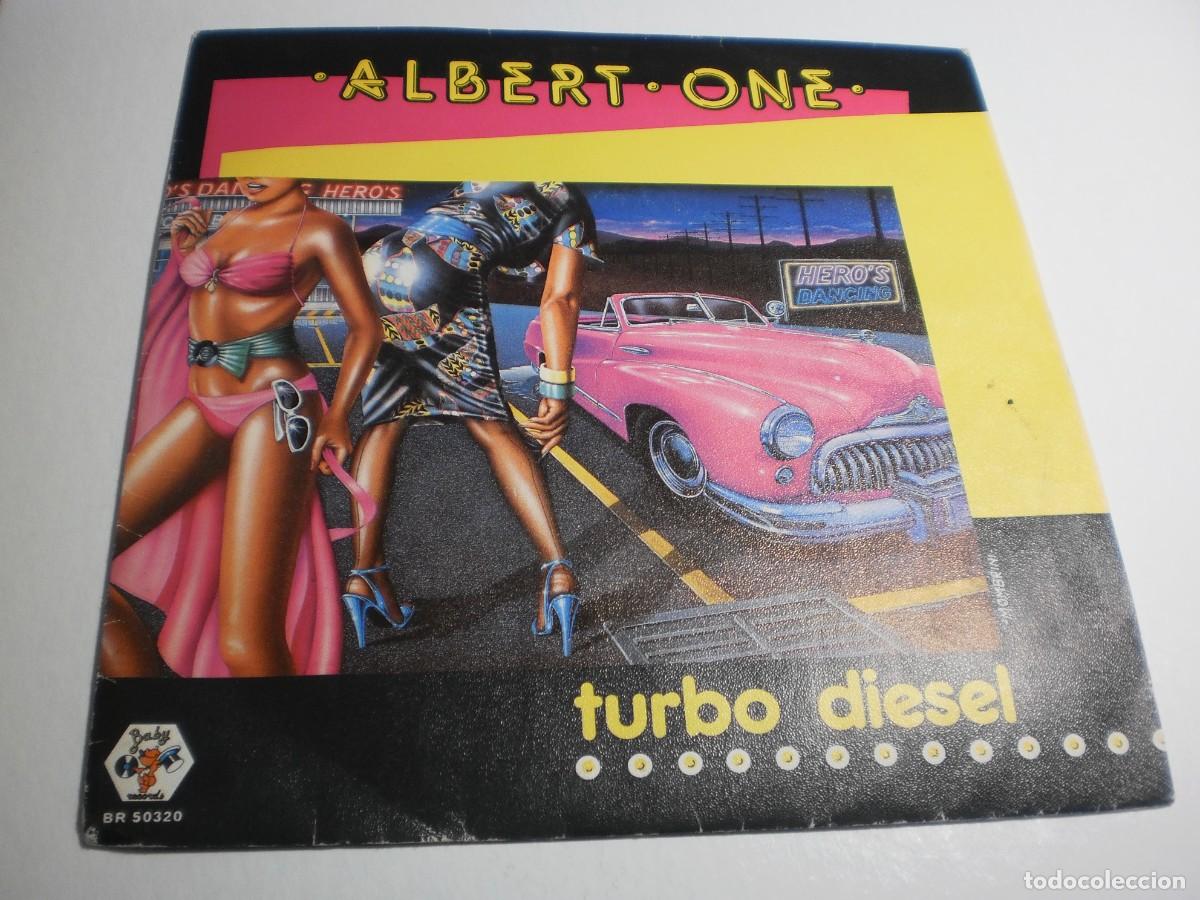 Dischi in vinile: single albert one. turbo diesel. baby records 1984 spain (seminuevo)