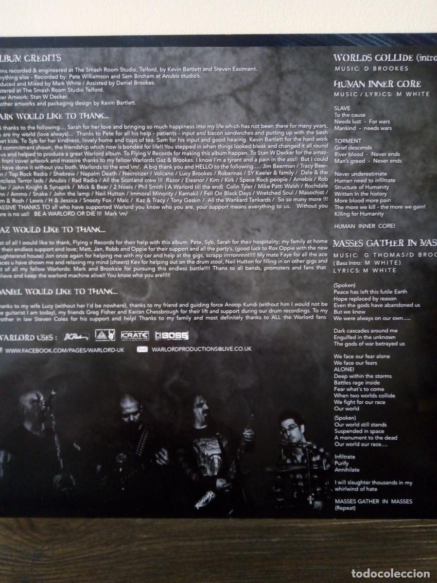 Discos de vinilo: Warlord, We die as one 2014 - Foto 3