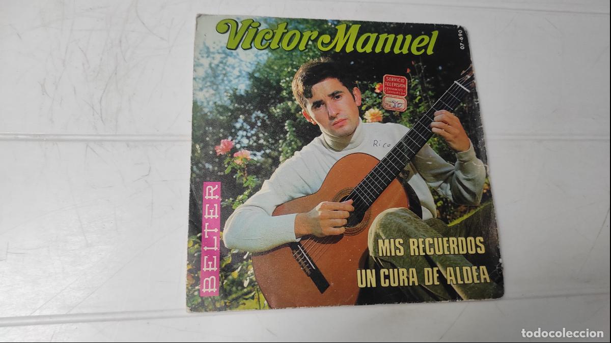 Discos de vinilo: SINGLE VICTOR MANUEL - MIS RECUERDOS - Foto 1