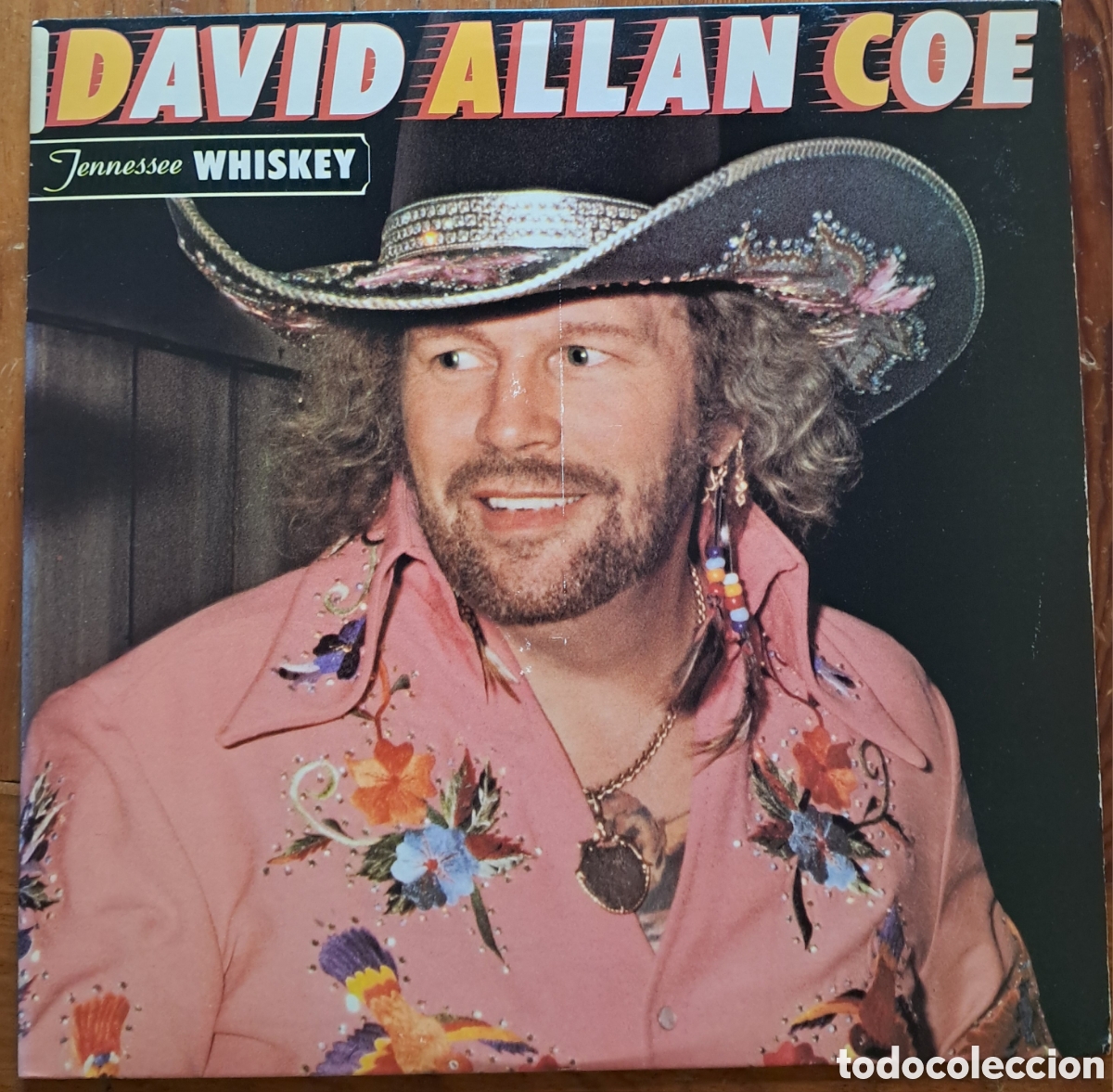 Discos de vinilo: David Allan Coe - Tennessee whiskey - Foto 1
