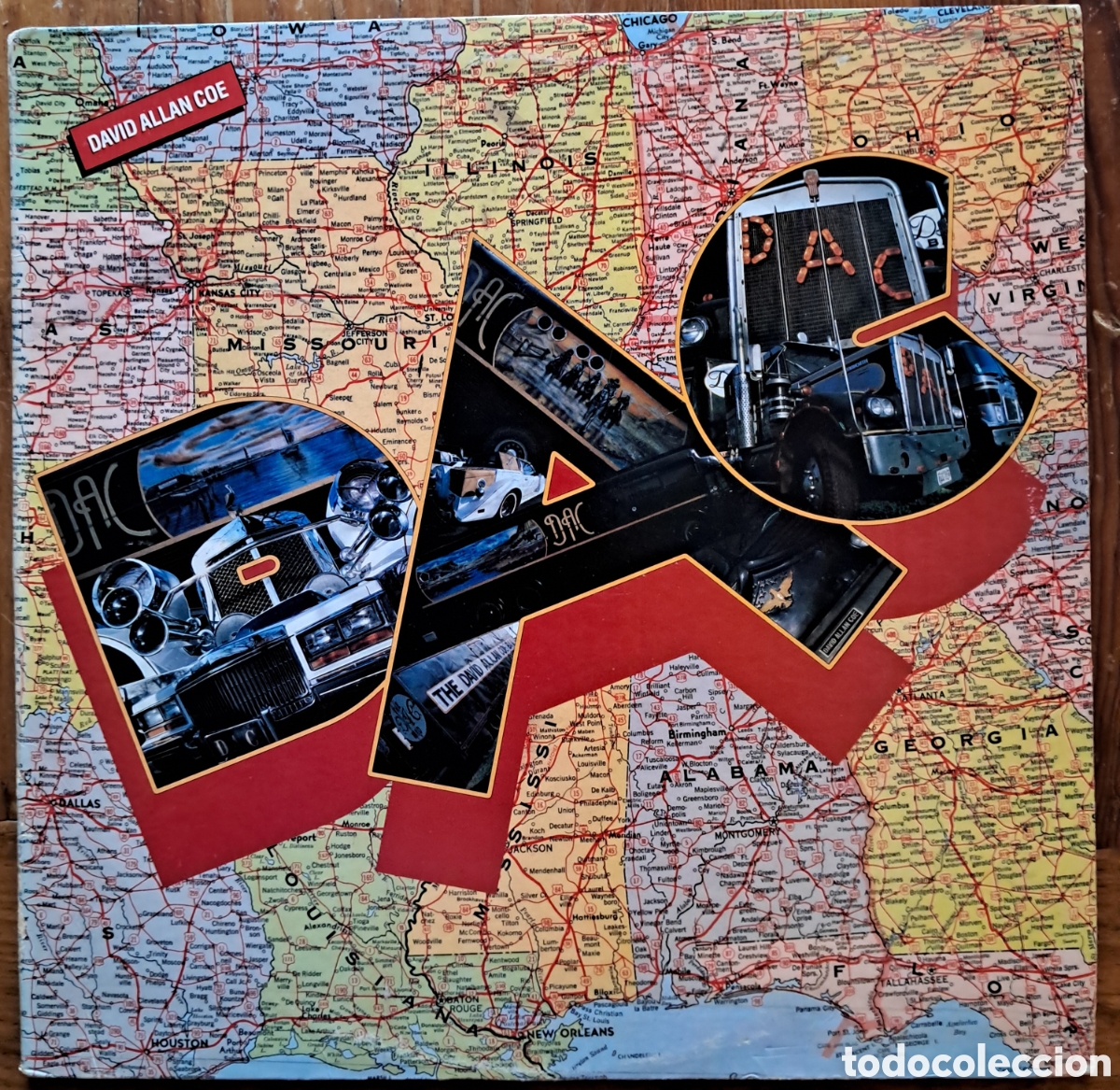 Discos de vinilo: David Allan Coe - DAC - Foto 1