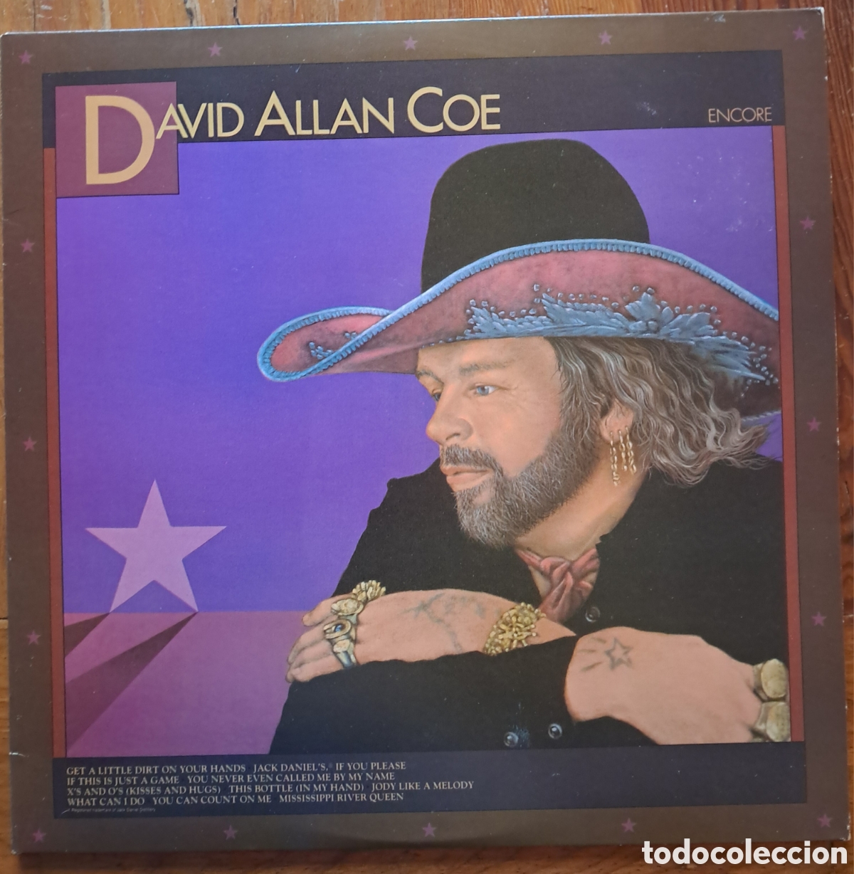 Discos de vinilo: David Allan Coe - encore - Foto 1