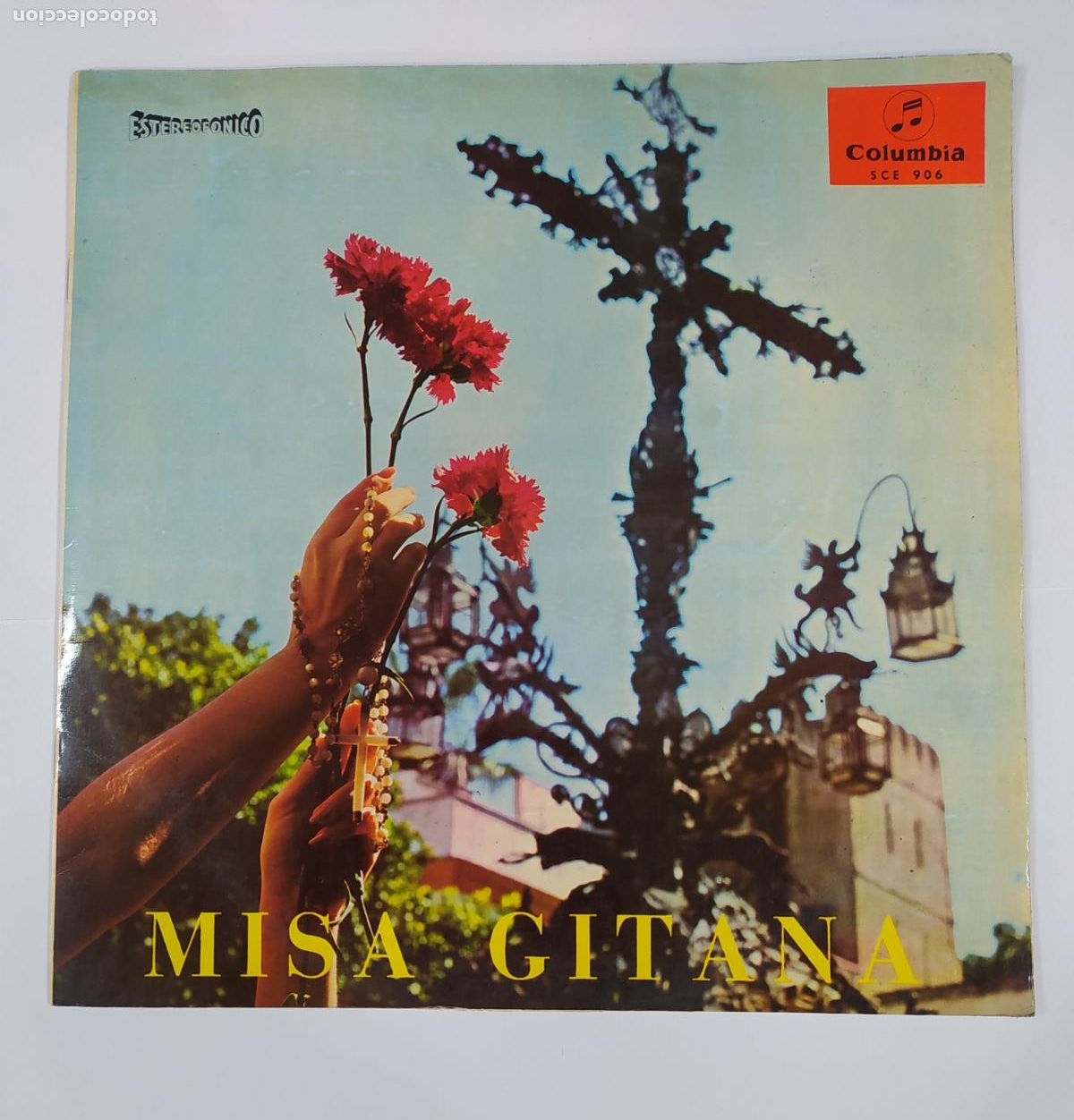 Discos de vinilo: MISA GITANA. DIRECCION MAESTRO CISNEROS. LP. TDKLP19 - Foto 1