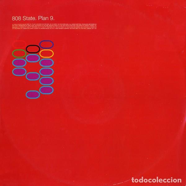 Discos de vinilo: 808 State * Maxi Vinilo * Plan 9 * UK 1993 - Foto 1