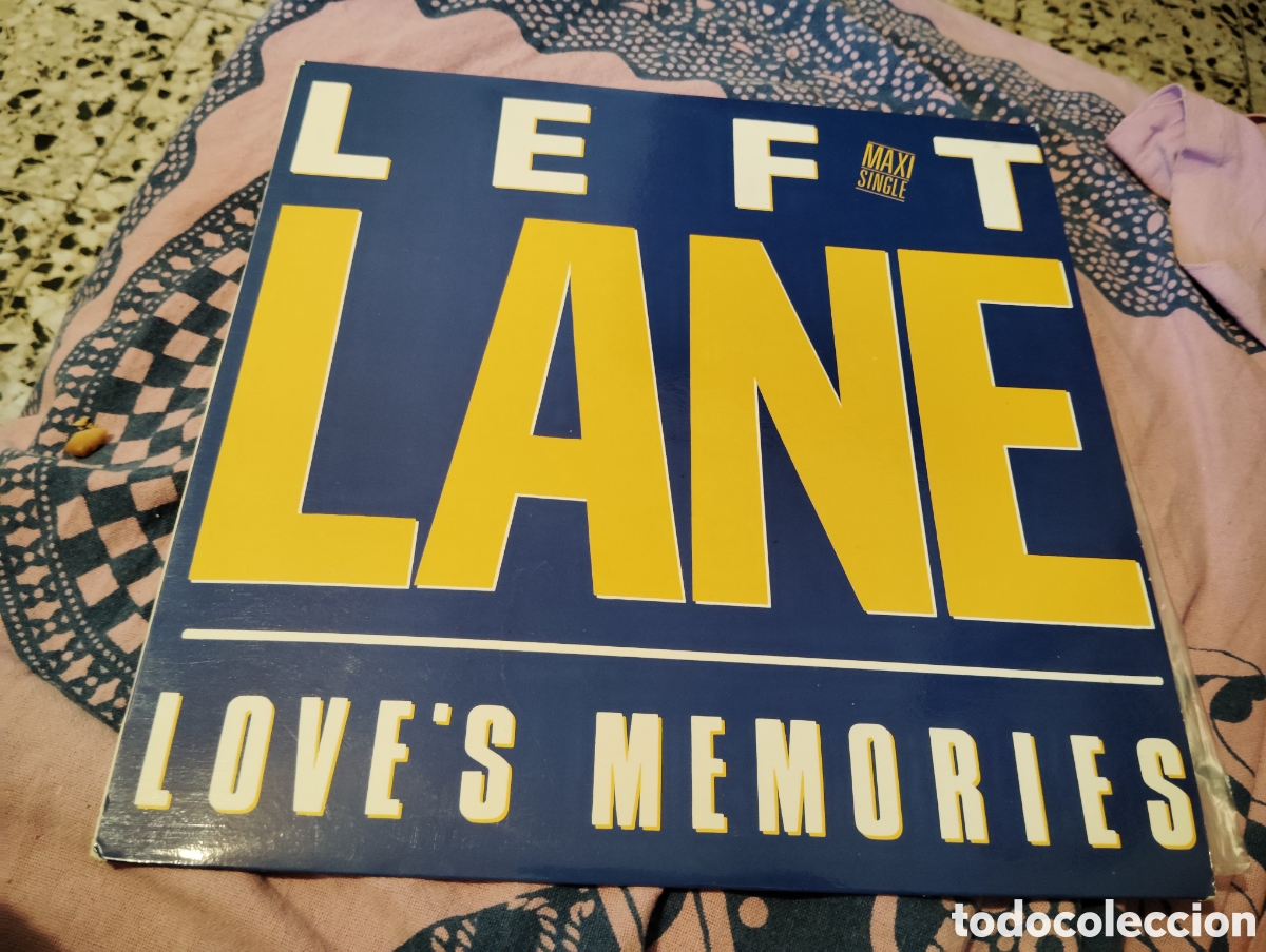 Discos de vinilo: LEFT LANE - LOVES MEMORIES ( 1988 ) - Foto 1