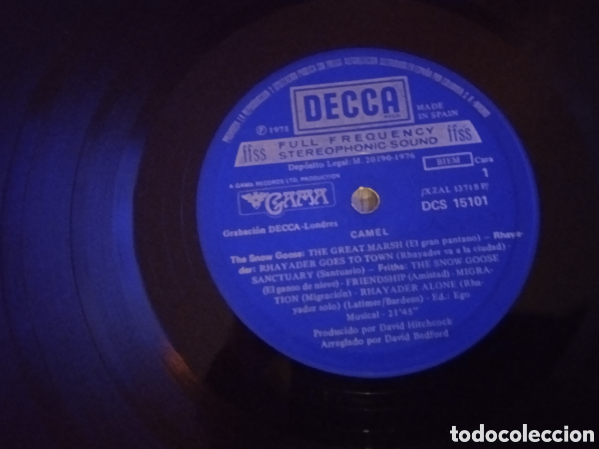 Discos de vinilo: CAMEL - CAMEL - SPAIN - DECCA - 2 LPS - MCO - - Foto 2
