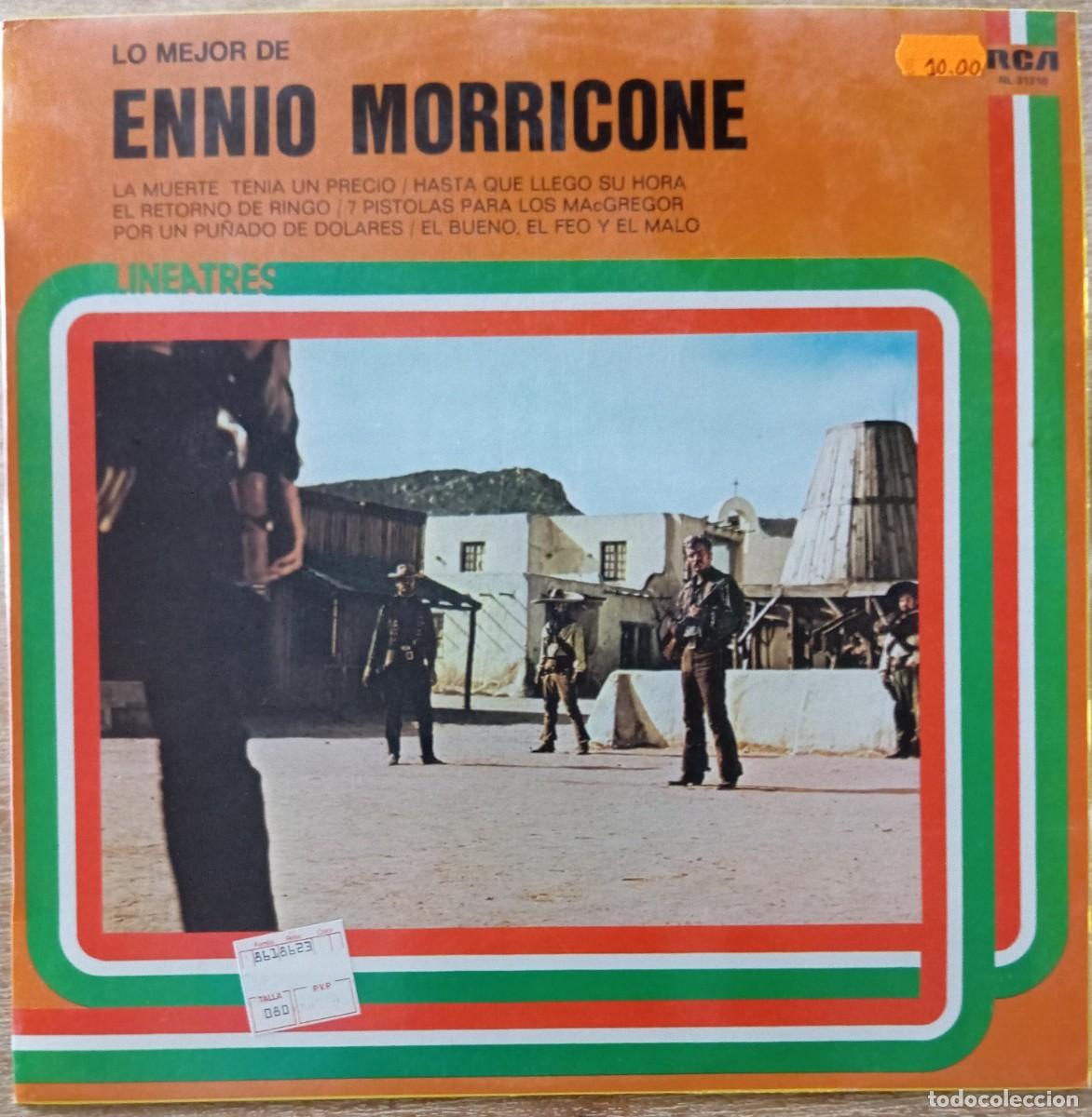 Discos de vinilo: VINILO LO MEJOR DE ENNIO MORRICONE - Foto 1