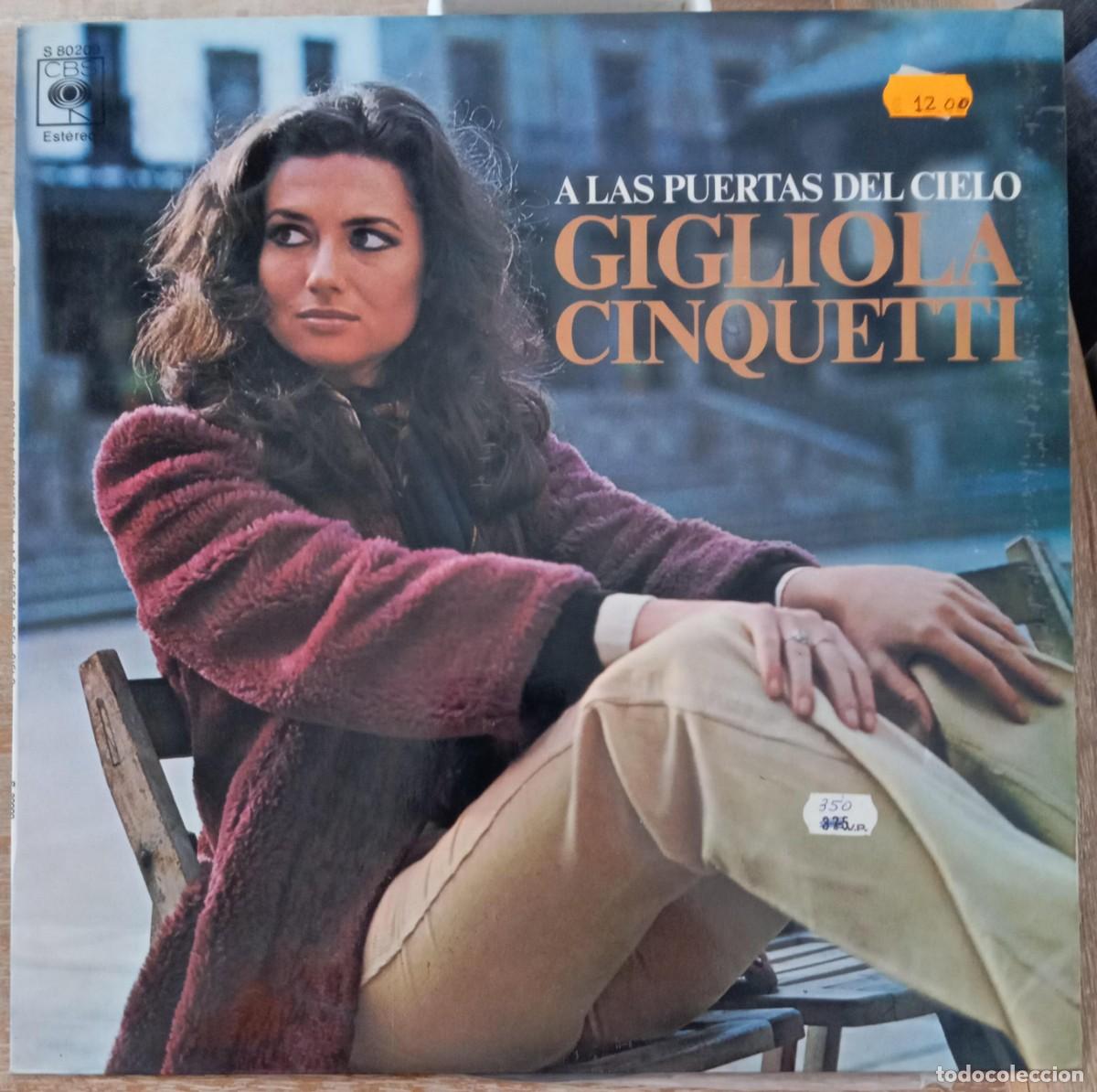 Discos de vinilo: VINILO GIGLIOLA CINQUETTI - A LAS PUERTAS DEL CIELO - Foto 1