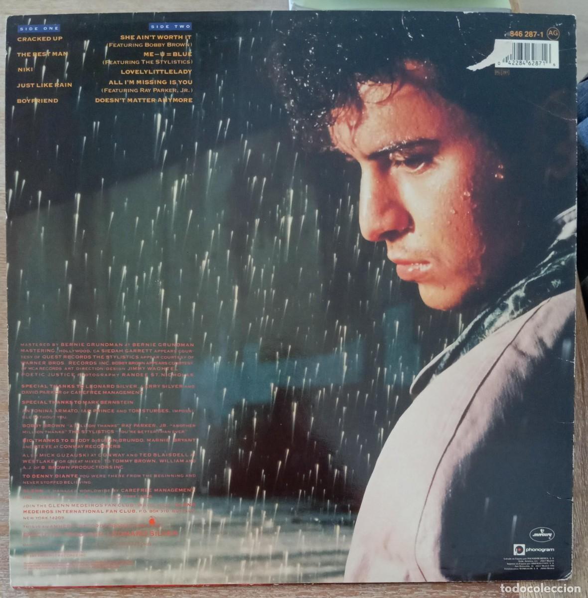 Discos de vinilo: VINILO GLENN MEDEIROS - GLENN MEDEIROS - Foto 2