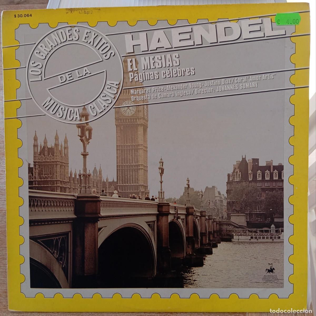 Discos de vinilo: VARIOS HAENDEL - EL MESIAS - Foto 1
