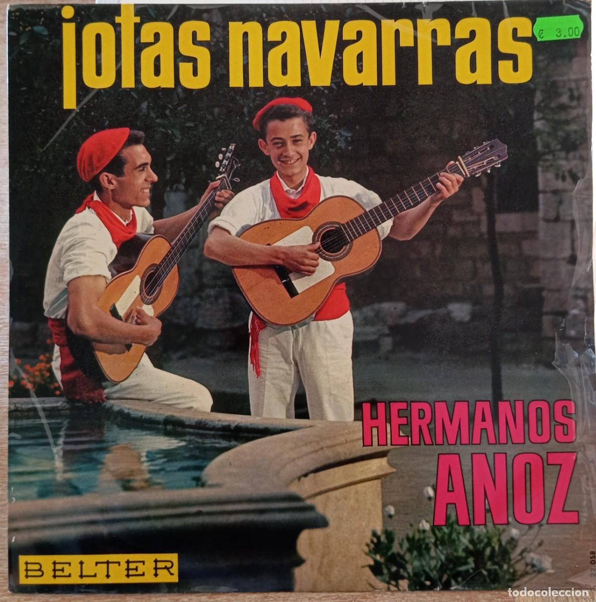 Discos de vinilo: VINILO HERMANOS ANOZ - JOTAS NAVARRAS - Foto 1