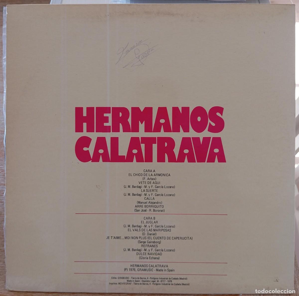 Discos de vinilo: VINILO HERMANOS CALATRAVA - Foto 2