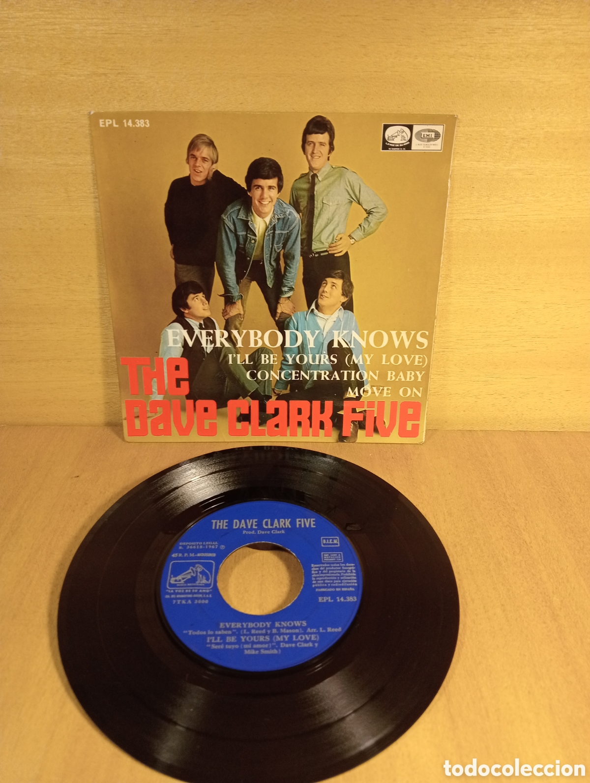 Discos de vinilo: The Dave Clark Five. Everybody Knows. - Foto 1