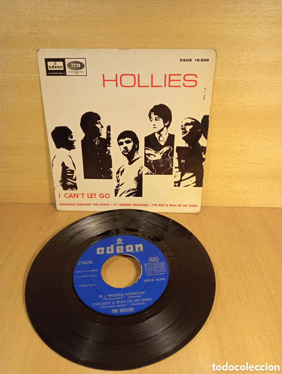 Discos de vinilo: The Hollies. If a needed someone. Etc. - Foto 1