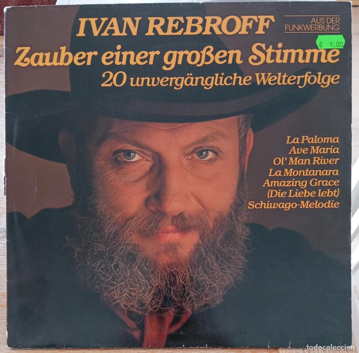 Discos de vinilo: VINILO IVAN REBROFF - ZAUBER EINER GROBEN STIMME - Foto 1