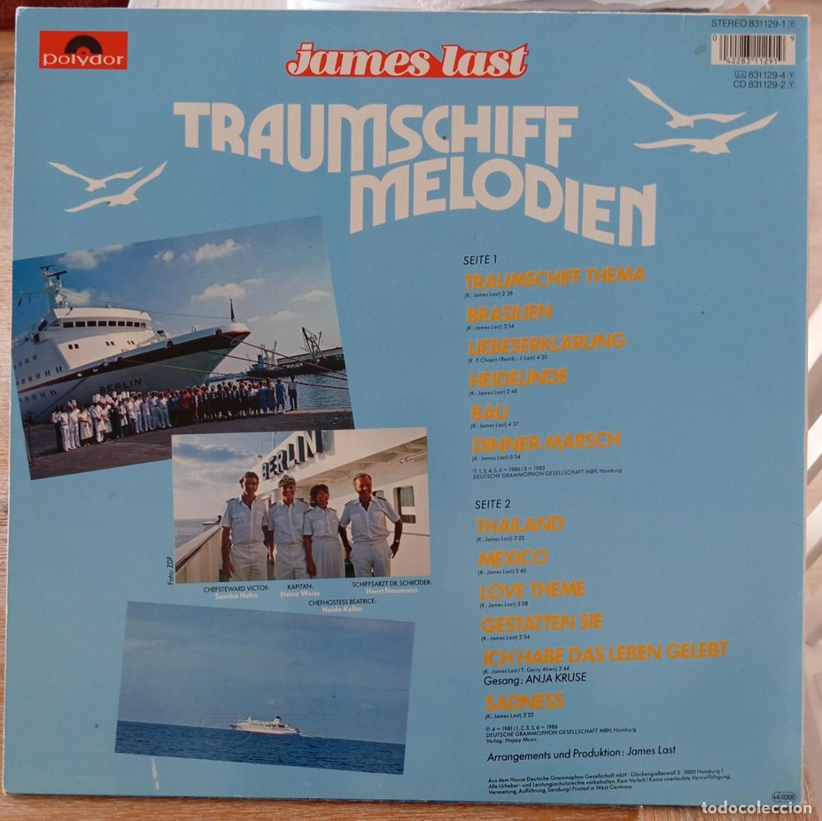 Discos de vinilo: VINILO JAMES LAST - TRAUMSCHIFT MELODIEN - Foto 2