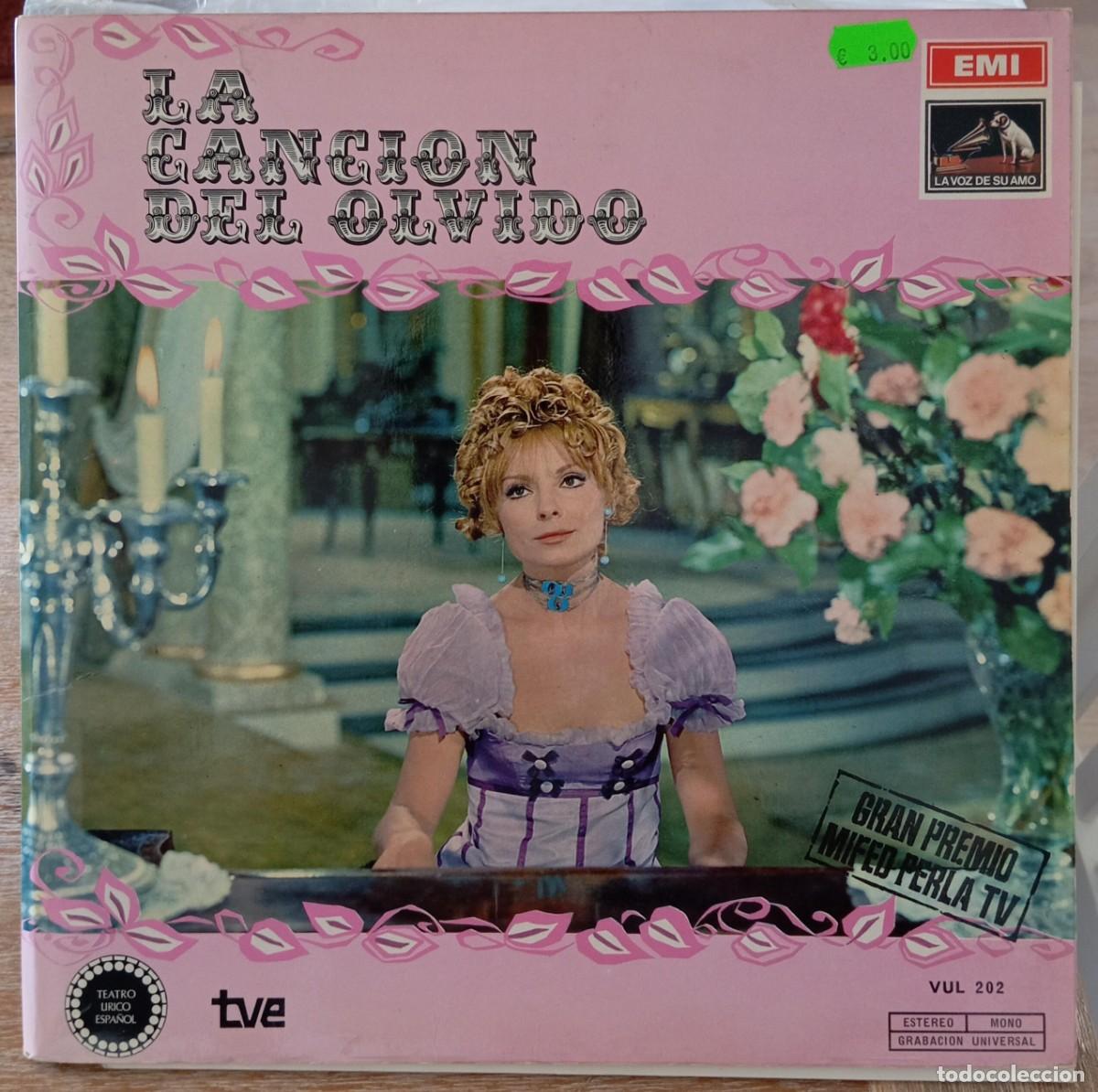 Discos de vinilo: VINILO LA CANCION DEL OLVIDO - Foto 1
