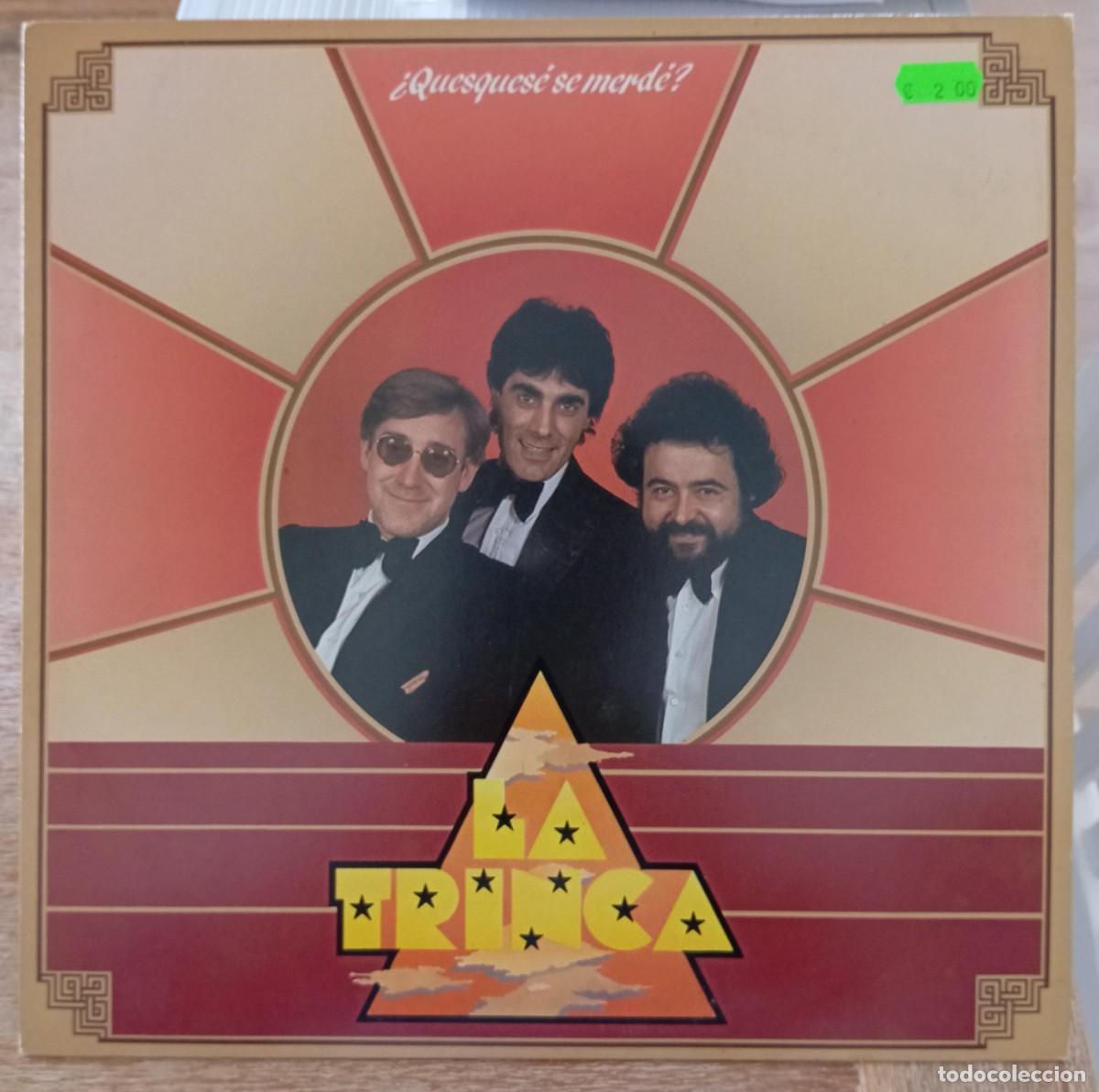 Discos de vinilo: VINILO LA TRINCA - &iquest;QUESQUESE SE MERDE? - Foto 1