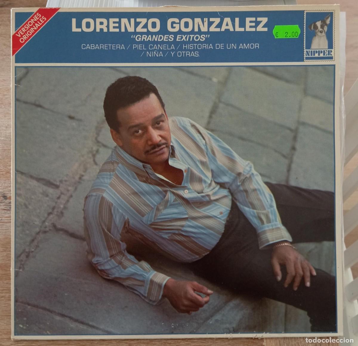 Discos de vinilo: VINILO LORENZO GONZALEZ - GRANDES EXITOS - Foto 1