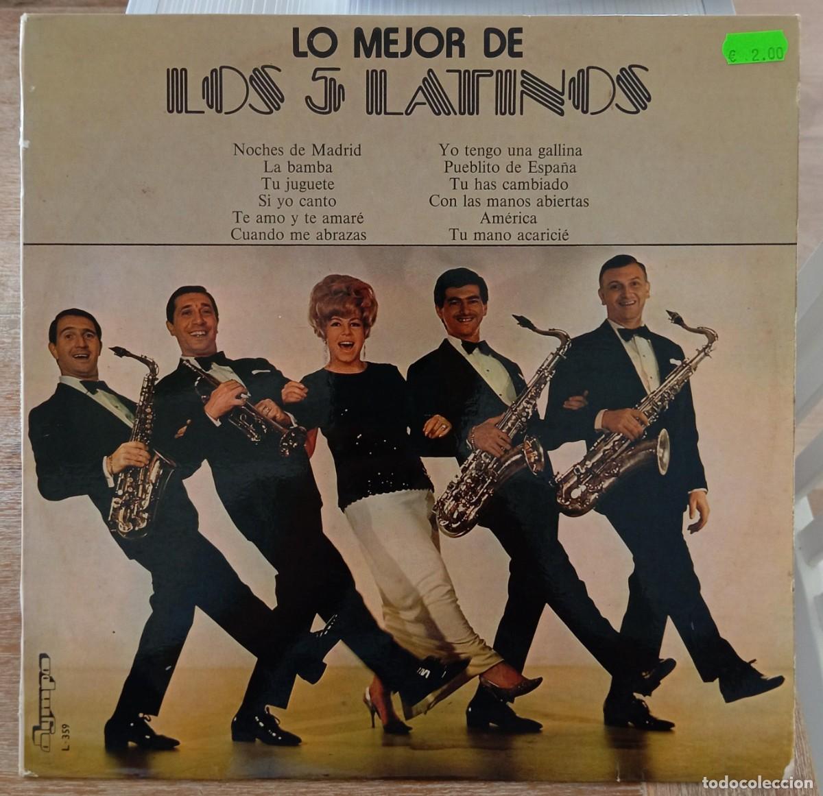 Discos de vinil: VINILO LO MEJOR DE LOS 5 LATINOS