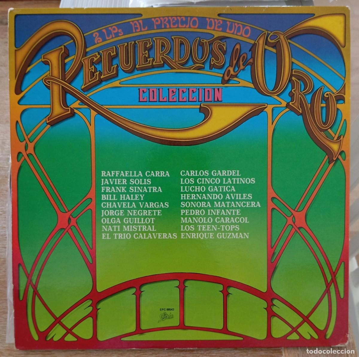 Discos de vinilo: VINILO LOS 5 LATINOS - RECUERDOS DE ORO - Foto 3