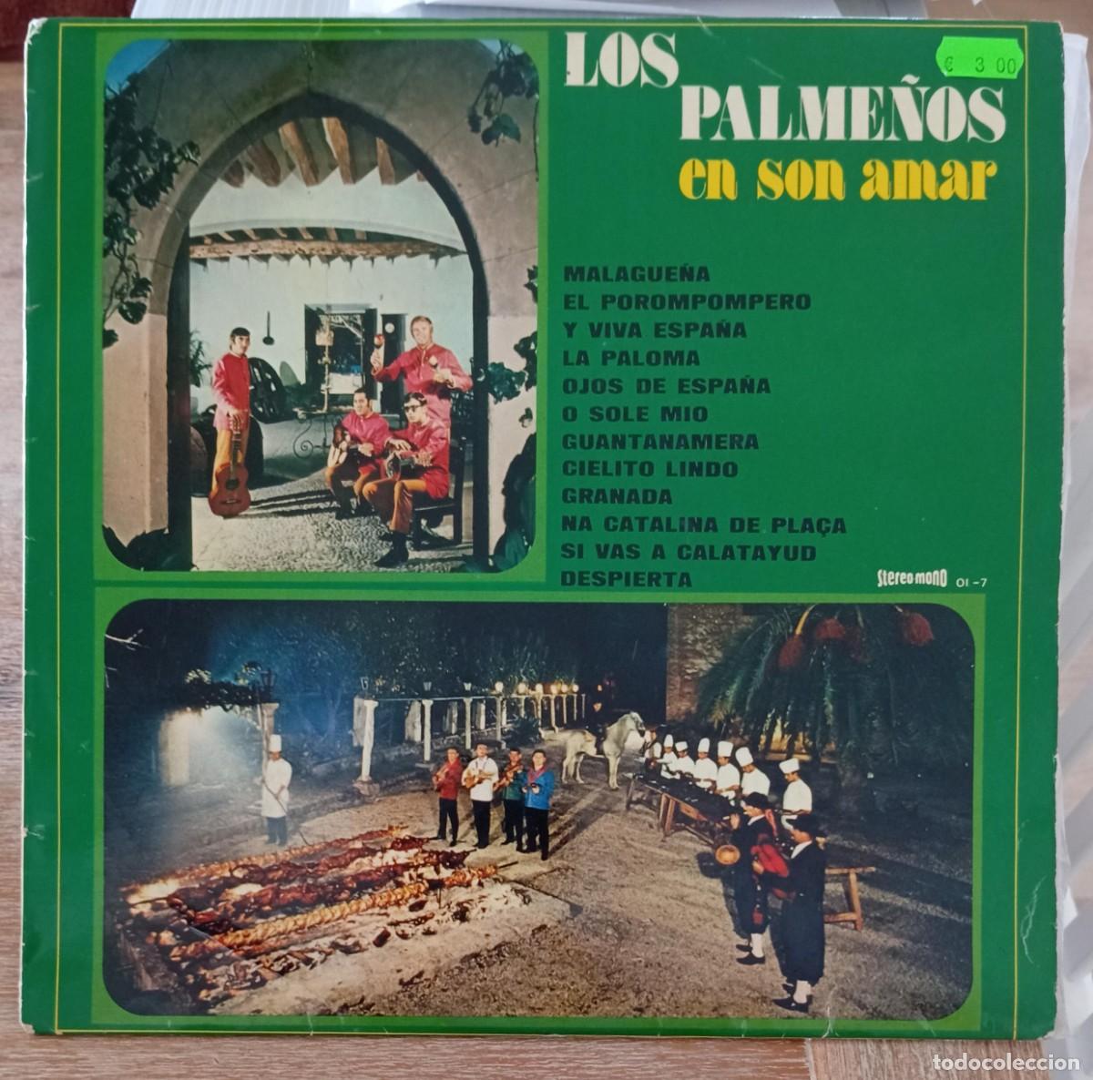Discos de vinilo: VINILO LOS PALME&Ntilde;OS - EN SON AMAR - Foto 1