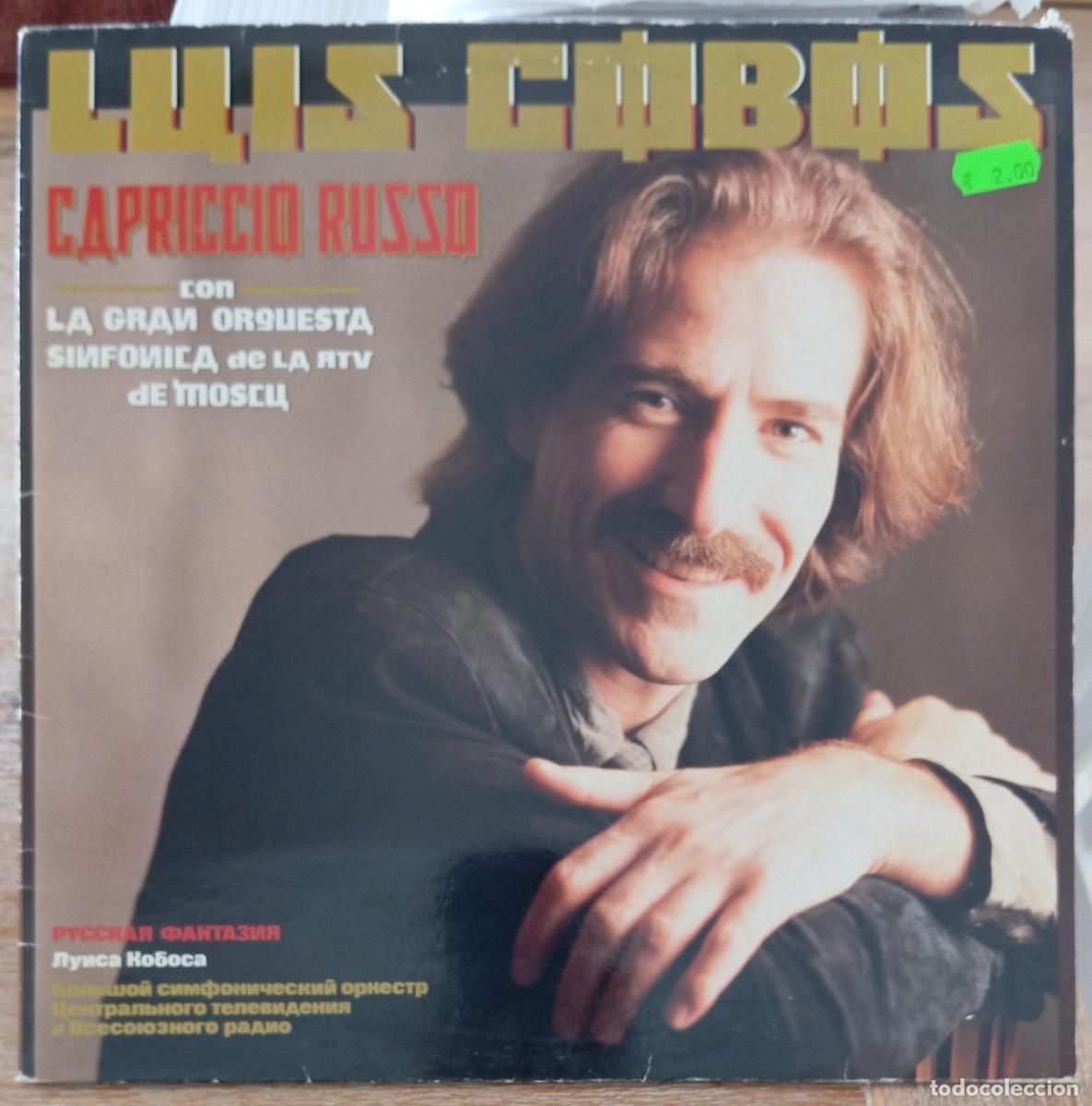 Discos de vinilo: VINILO LUIS COBOS - CAPRICCIO RUSSO - Foto 1