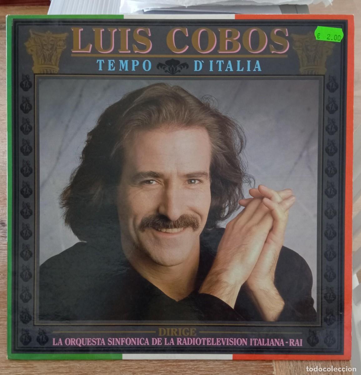 Discos de vinilo: VINILO LUIS COBOS - TEMPO D&acute;ITALIA - Foto 1