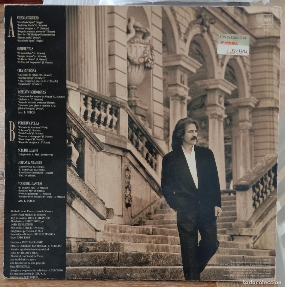 Discos de vinilo: VINILO LUIS COBOS - VIENNA CONCERTO - Foto 2