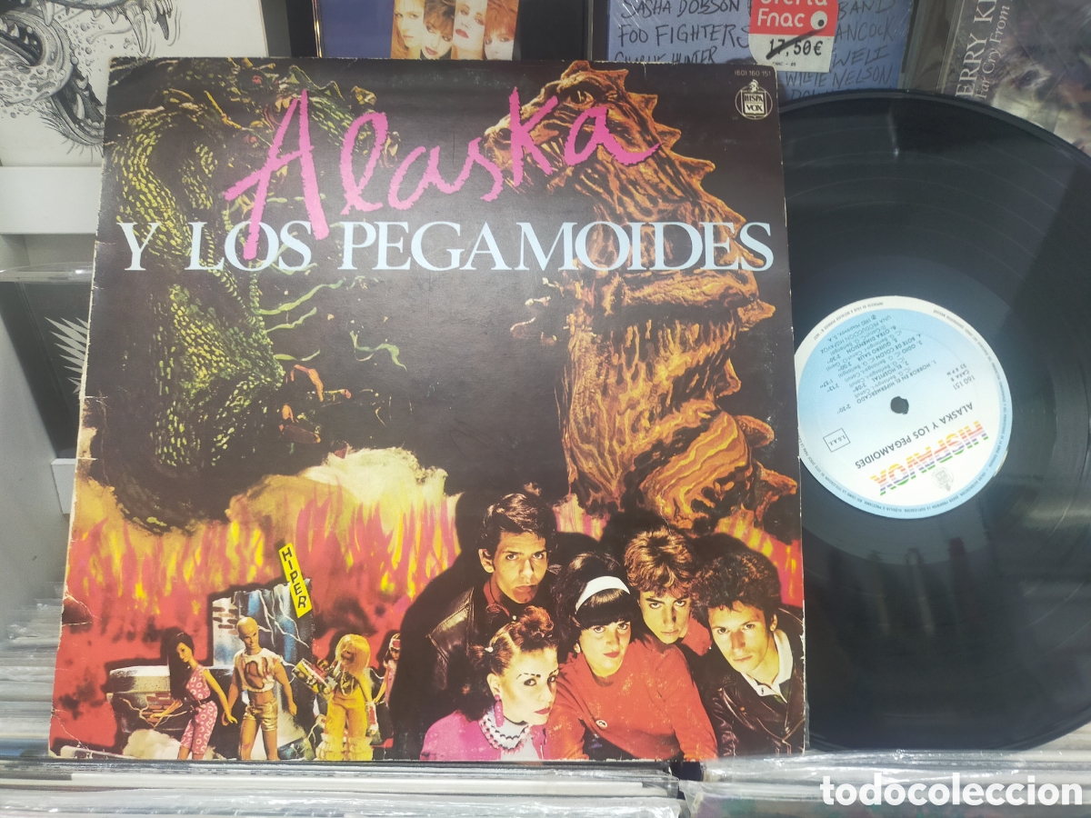 Discos de vinilo: Alaska y los pegamoides LP 1983 escuchado - Foto 1