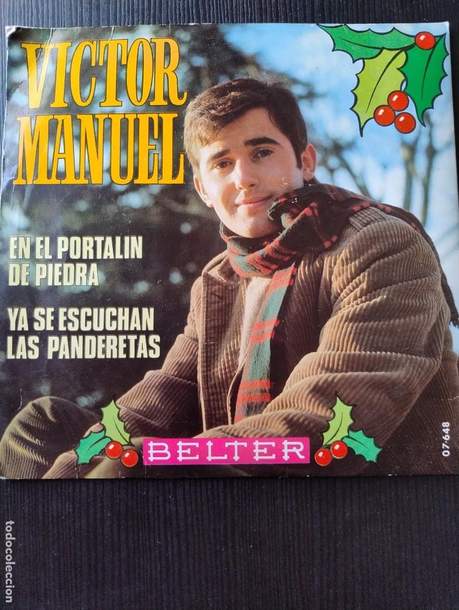 Discos de vinilo: Victor Manuel EP en el portalin de piedra - Foto 1