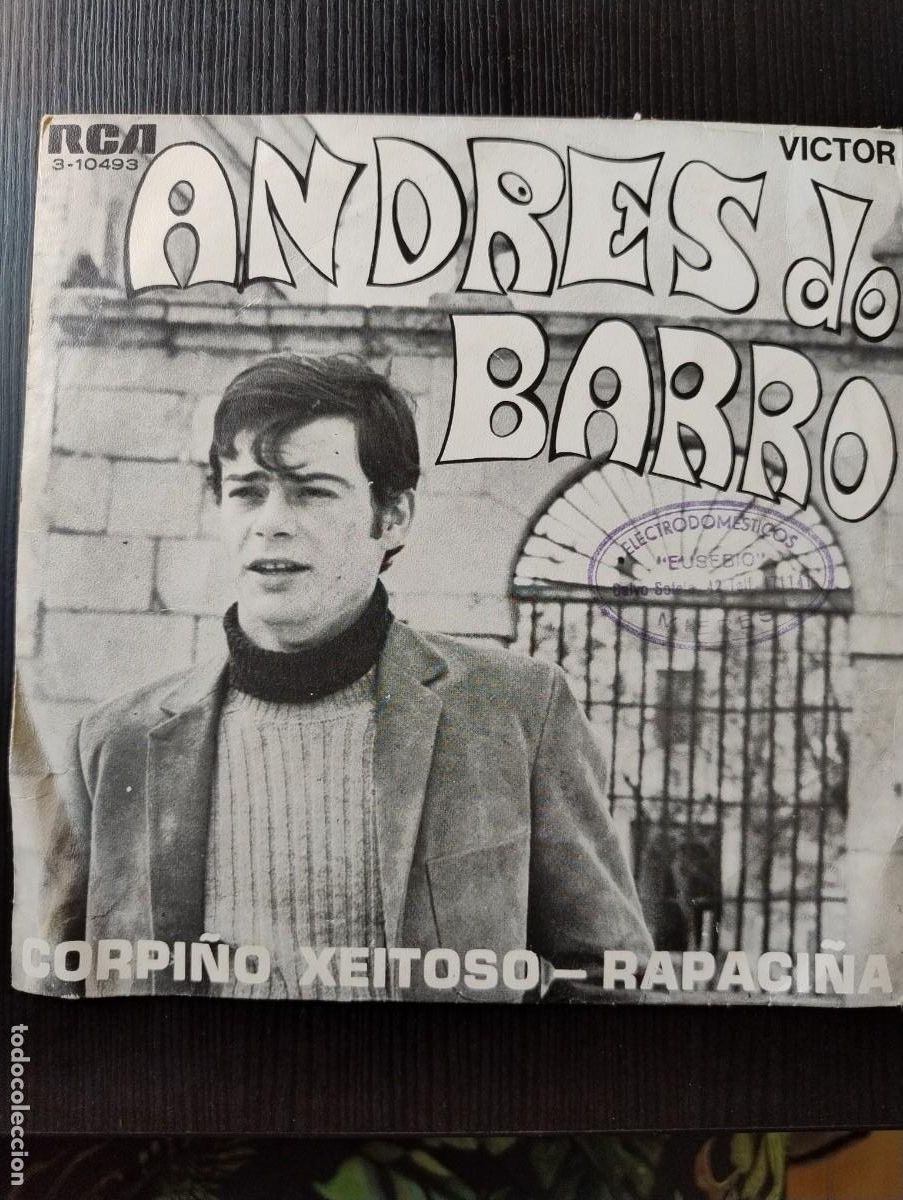 Discos de vinilo: Andres Do Barro EP Corpi&ntilde;o Xeitoso Rapaci&ntilde;a - Foto 1