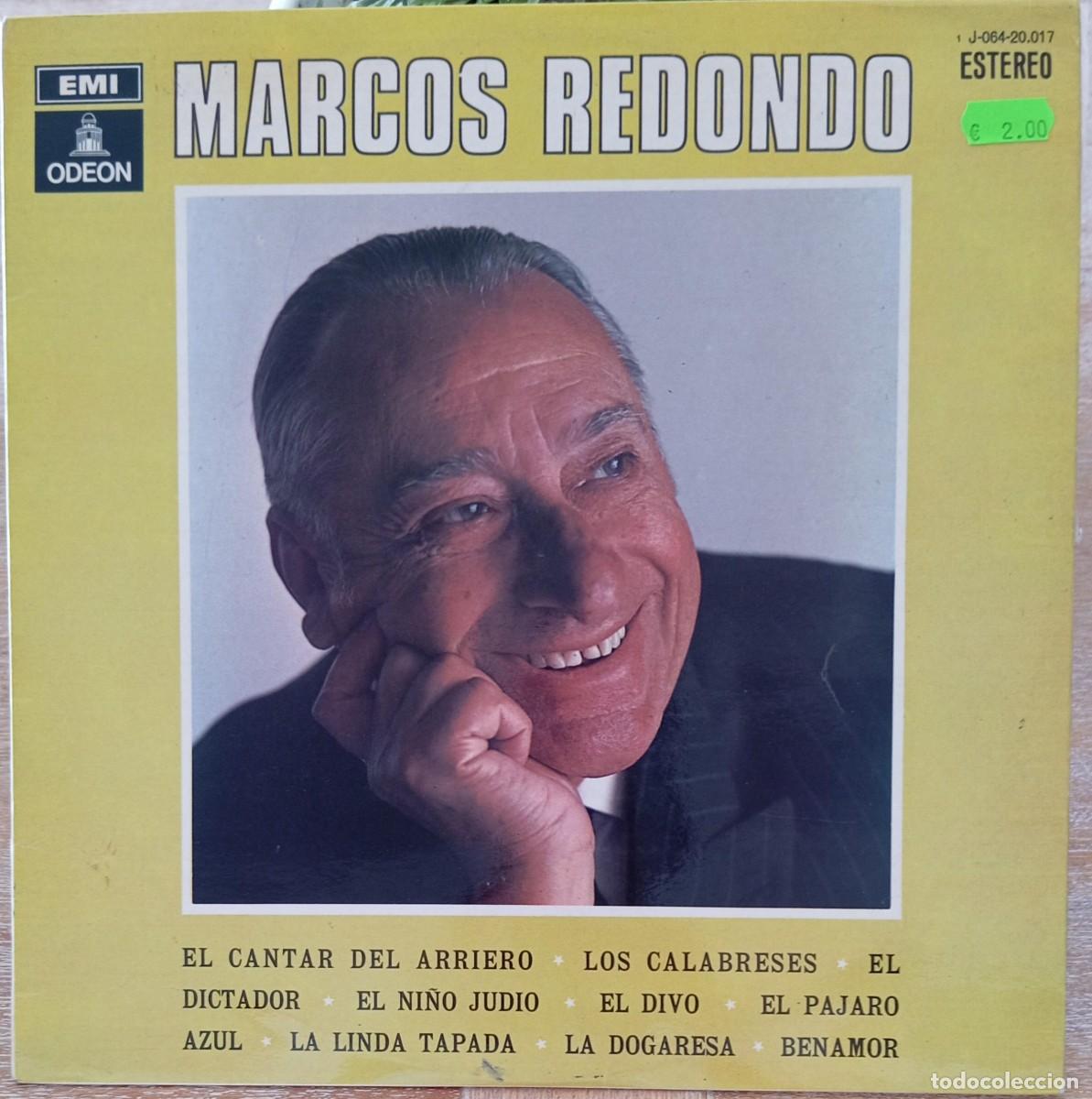 Discos de vinilo: VINILO MARCOS REDONDO - Foto 1