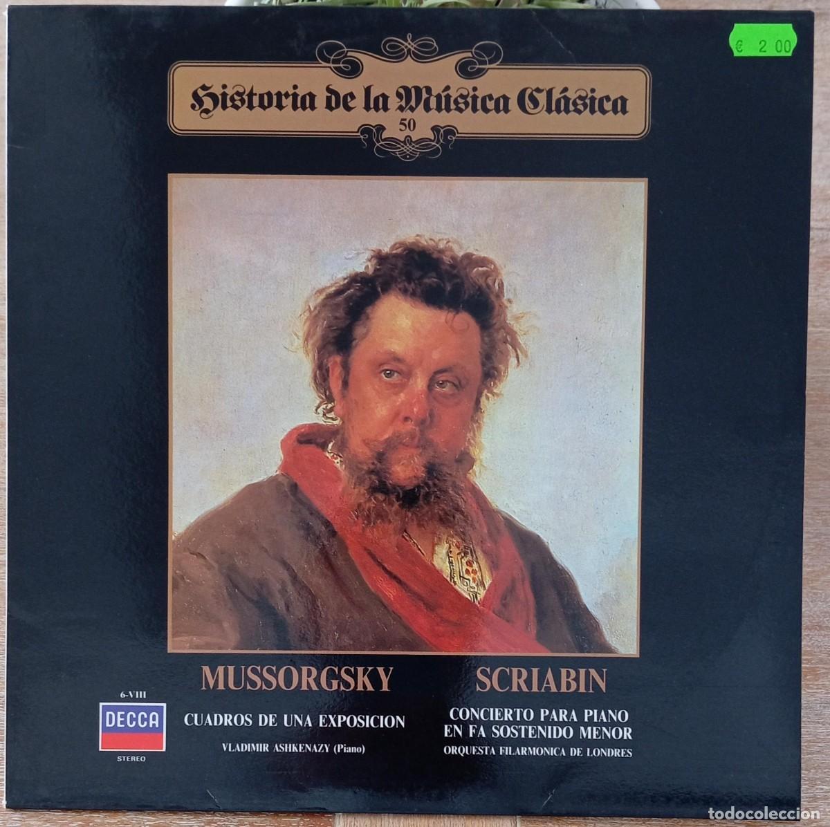 Discos de vinilo: VINILO MUSSORGSKY - SCRIABIN - Foto 1