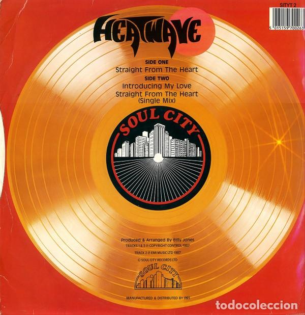 Discos de vinilo: Heatwave &lrm;&ndash; Straight From The Heart - Foto 2
