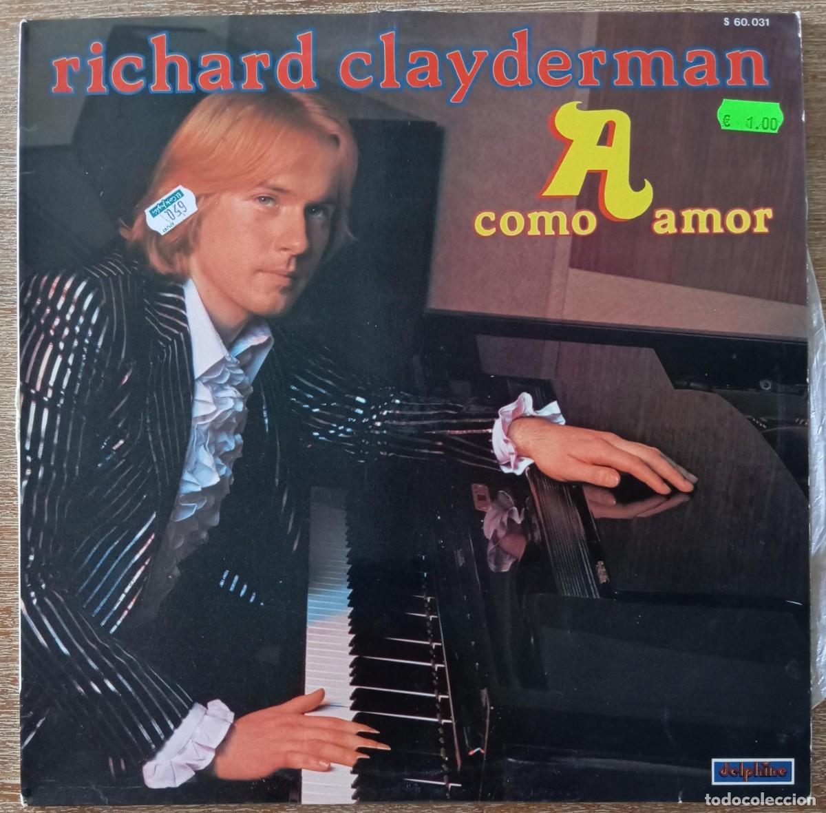 Discos de vinilo: VINILO RICHARD CLAYDERMAN - A COMO AMOR - Foto 1