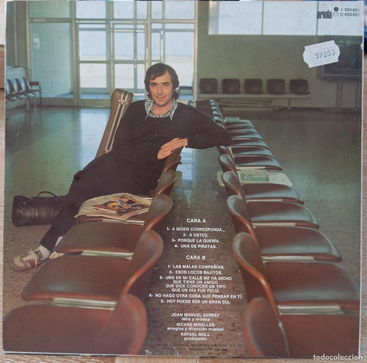 Discos de vinilo: VINILO SERRAT - EN TRANSITO - Foto 2