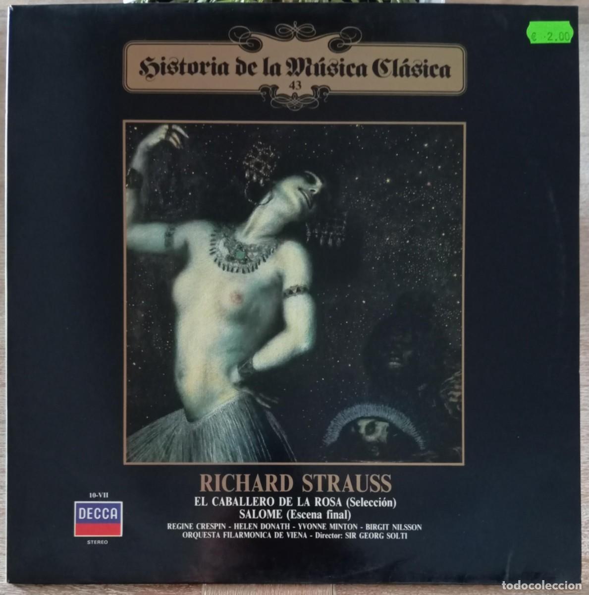 Discos de vinilo: VINILO RICHARD STRAUSS - EL CABALLERO DE LA ROSA - Foto 1