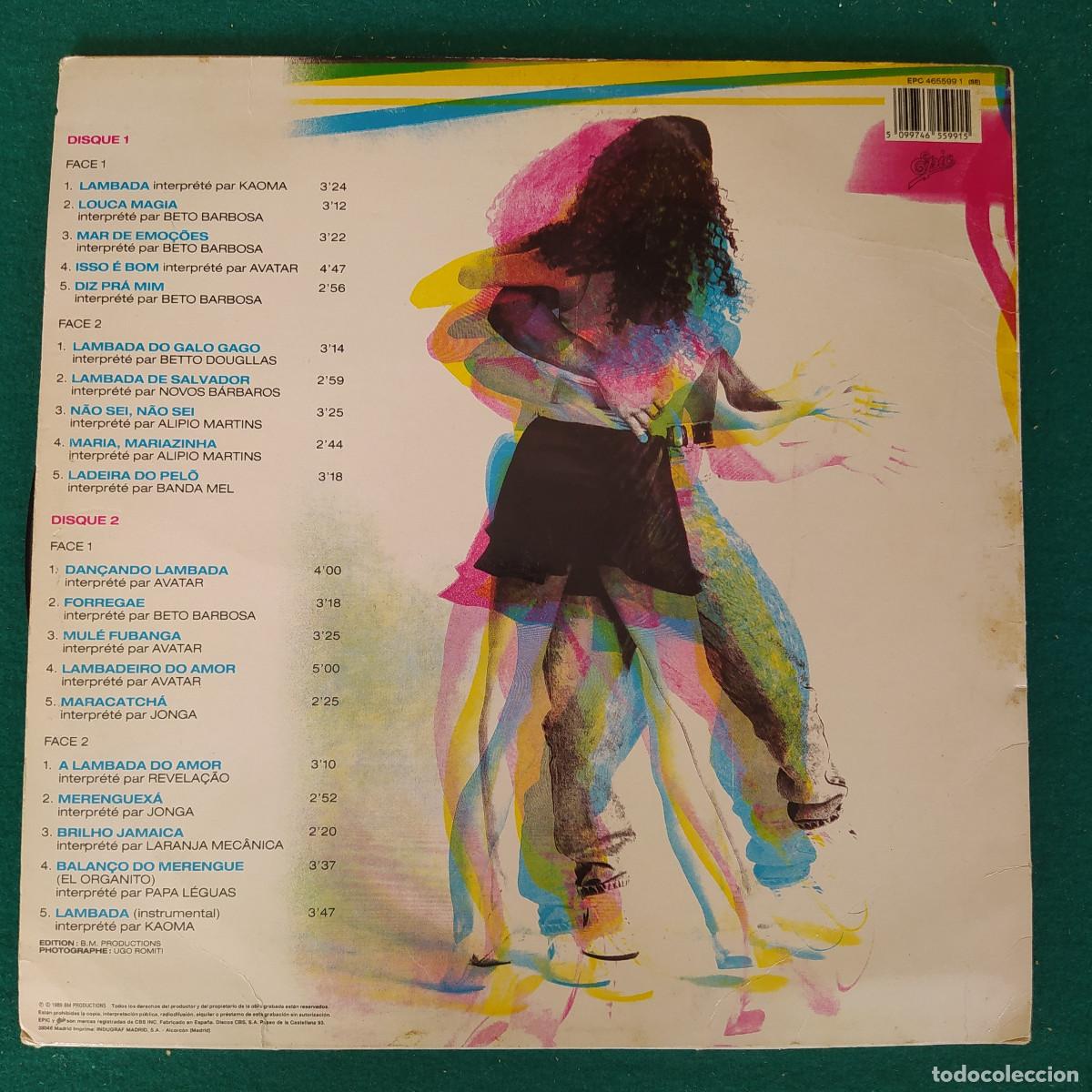 Discos de vinilo: Kaoma &ndash; Lambada 1989 - Foto 2