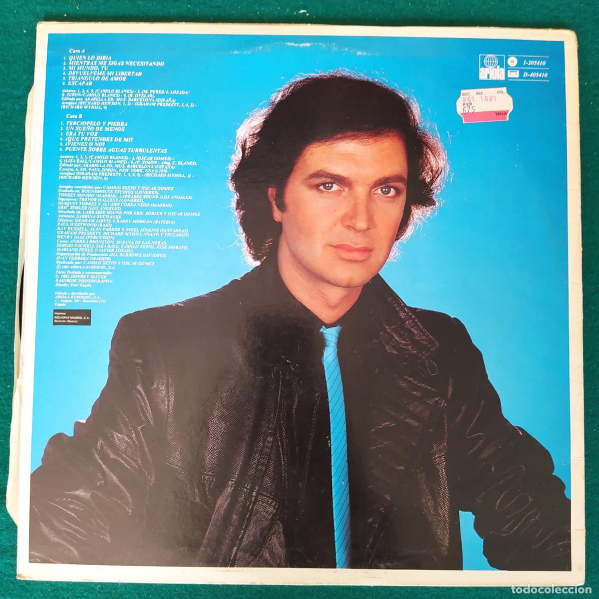 Discos de vinilo: Camilo Sesto &ndash; Con Ganas - Foto 2