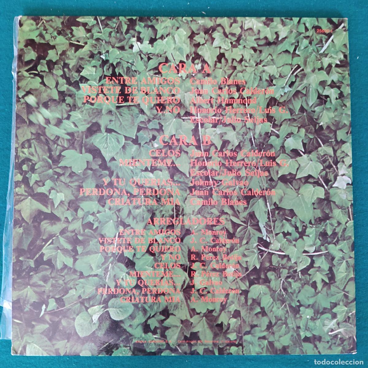 Discos de vinilo: Camilo Sesto &ndash; Entre Amigos - Foto 2