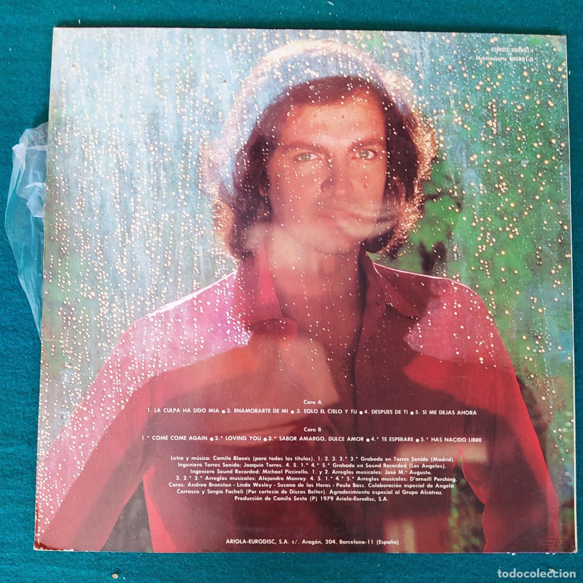 Discos de vinilo: Camilo Sesto &ndash; Horas De Amor - Foto 2